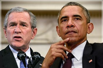 George W. Bush, Barack Obama