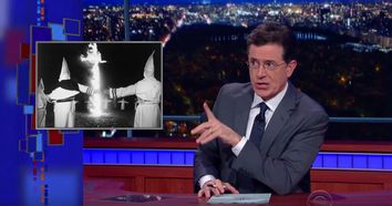 stephen colbert kkk