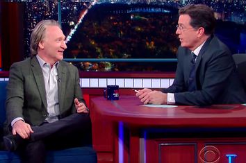 Bill Maher, Stephen Colbert