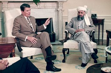 Ronald Reagan, Burhaneddin Rabbani