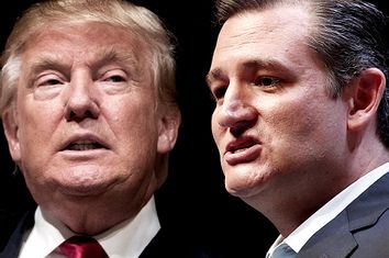 Donald Trump, Ted Cruz