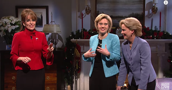 Hillary Clintons Sarah Palin SNL