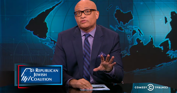 Larrry Wilmore conservative jewish coalition