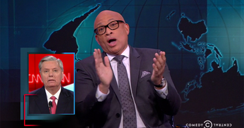 Larry Wilmore applauds Lindsey Graham