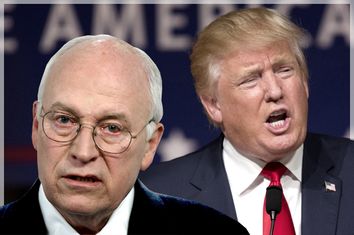 Dick Cheney, Donald Trump