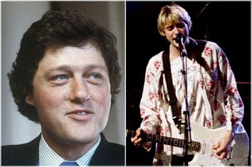 Bill Clinton, Kurt Cobain