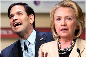 Marco Rubio, Hillary Clinton