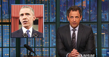 seth meyers barack obama