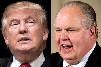 Donald Trump, Rush Limbaugh