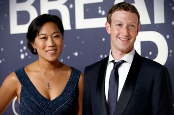 Priscilla Chan and Mark Zuckerberg