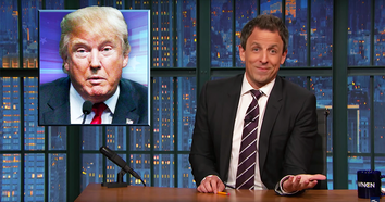 Seth Meyers donald trump