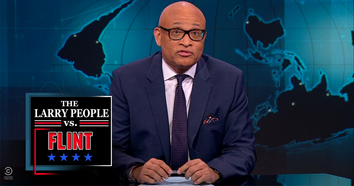 Larry Wilmore flint water crisis