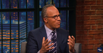 Lester Holt seth meyers