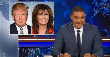 trevor noah sarah plain donald trump