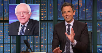 seth meyers bernie sanders