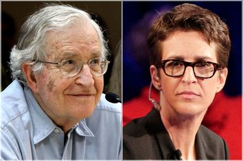 Noam Chomsky, Rachel Maddow