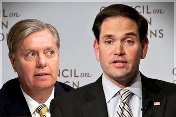 Lindsey Graham, Marco Rubio