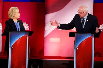 Bernie Sanders, Hillary Clinton