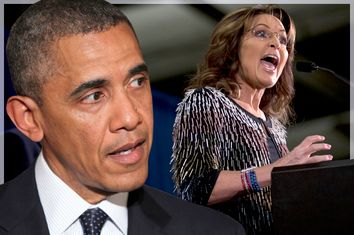 Barack Obama, Sarah Palin