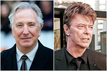 Alan Rickman, David Bowie