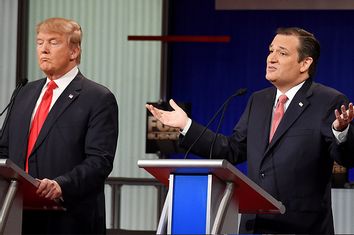 Donald Trump, Ted Cruz