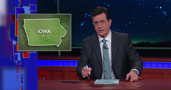 Colbert Iowa Caucus