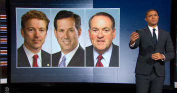 trevor noah huckabee santorum paul