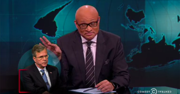 jeb bush larry wilmore