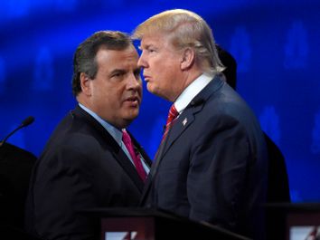 Donald Trump, Chris Christie