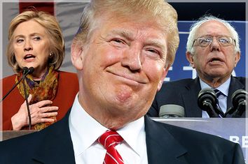 Hillary Clinton, Donald Trump, Bernie Sanders