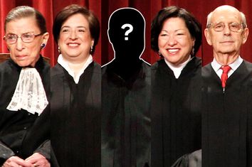 Ruth Bader Ginsburg, Elena Kagan, Sonia Sotomayor, Stephen Breyer