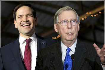 Marco Rubio, Mitch McConnell