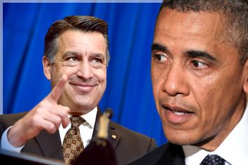 Brian Sandoval, Barack Obama