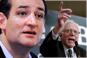 Ted Cruz, Bernie Sanders