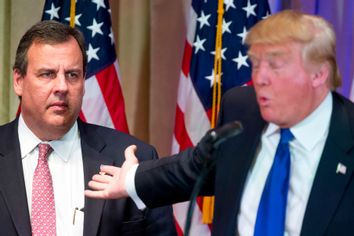 Donald Trump, Chris Christie