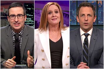 John Oliver, Samantha Bee, Seth Meyers