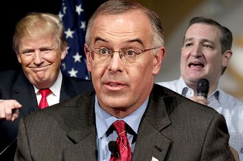 Donald Trump, David Brooks, Ted Cruz