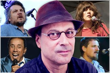 Bob Boilen; clockwise from top left: Jeff Tweedy, Courtney Barnett, Sturgill Simpson, Smokey Robinson