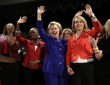 HIllary Clinton,  Gabby Giffords,  Chirlane McCray