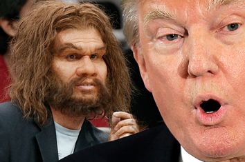 Donald Trump, Caveman