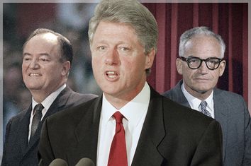 Hubert Humphrey, Bill Clinton, Barry Goldwater