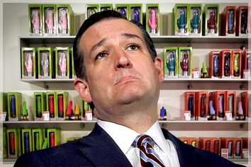 Ted Cruz; dildos