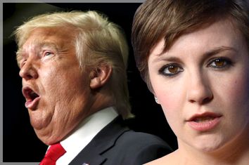 Donald Trump, Lena Dunham