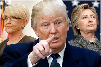 Jan Brewer, Donald Trump, Hillary Clinton