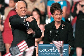 John McCain, Sarah Palin