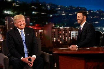 DONALD TRUMP, JIMMY KIMMEL