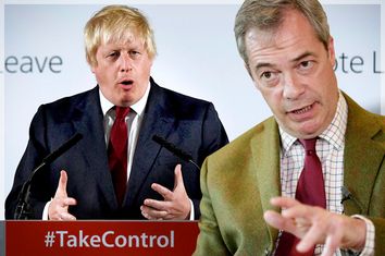 Boris Johnson, Nigel Farage