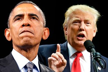 Barack Obama, Donald Trump