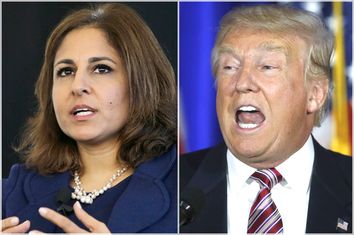Neera Tanden, Donald Trump