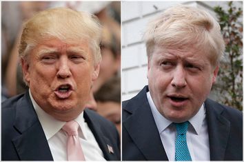 Donald Trump, Boris Johnson